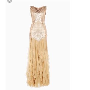 Bcbg Megdalena sequin gown small